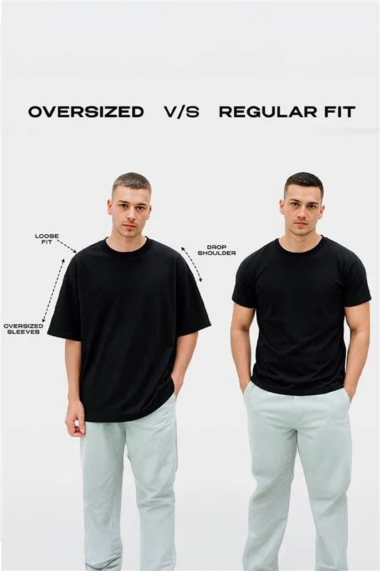 Eye Black Oversized Pocket Graphic Printed T-shirt